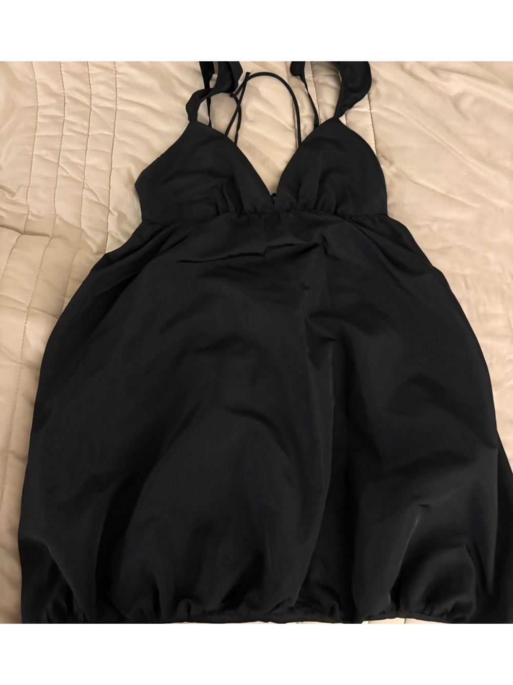 wild fable Black Bubble Mini Dress